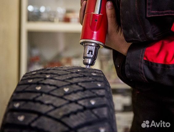 Дошиповка и ошиповка шин