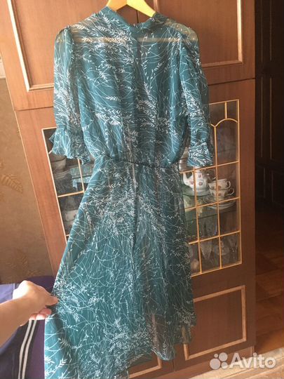 Летнее платье полупозрачное 42 размер