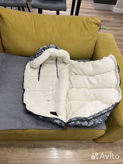 Зимний конверт в коляску