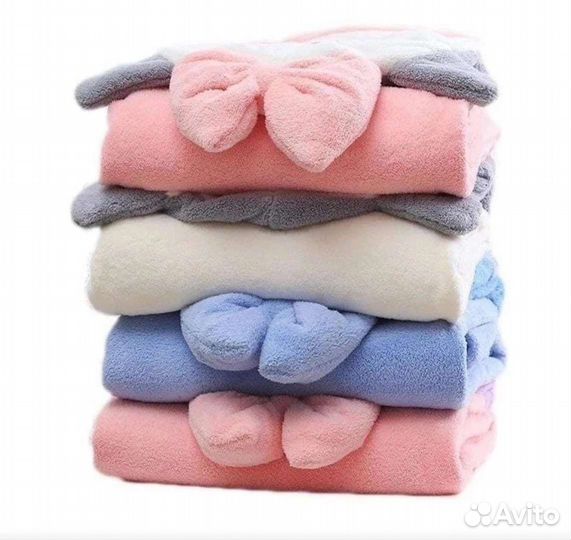 Полотенце пончо детское нежное новое