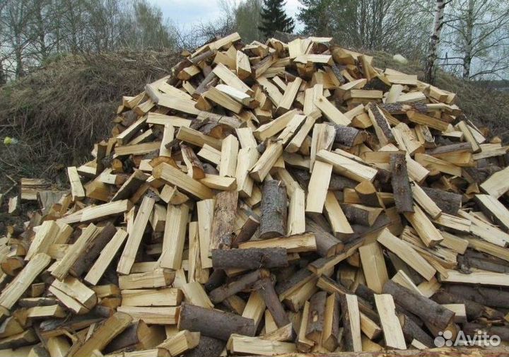 Дрова колотые березовые, дрова колотые ольховые