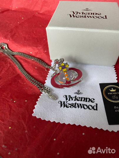 Vivienne westwood orb кулон подвеска