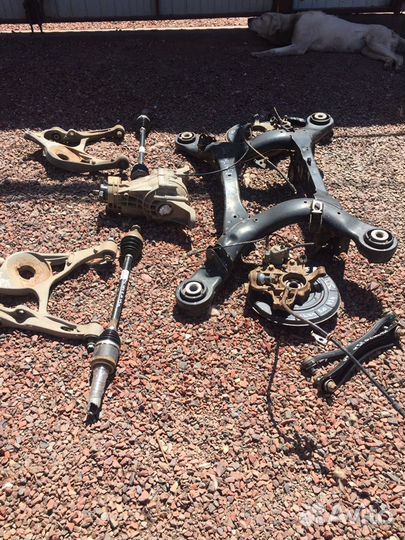 Задний подрамника Мерседес мл 164 5.0 w164