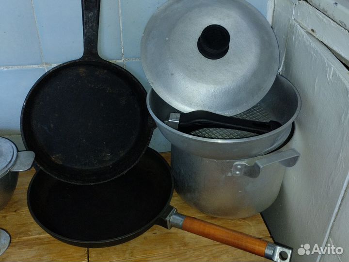 Посуда металлическая для кухни