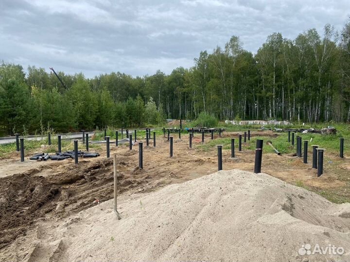 Винтовые сваи под ключ