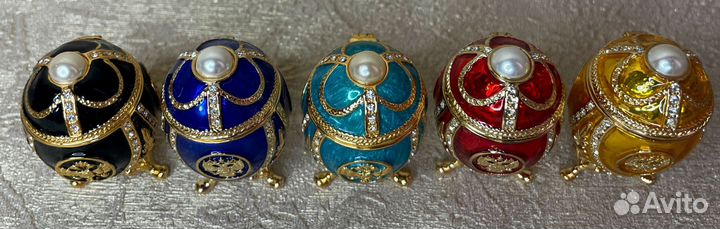 Императорское Яйцо Фаберже с жемчугом и Орлом