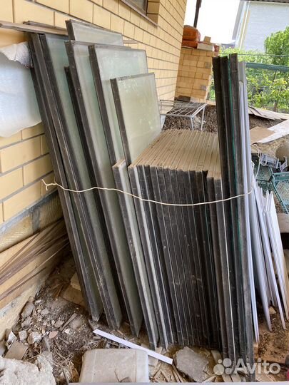 Стеклопакеты без рамы бу