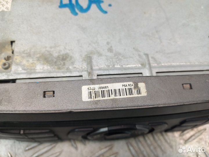 Магнитола Peugeot 407