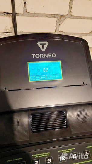 Беговая дорожка torneo Selecta T-302 с подъёмом