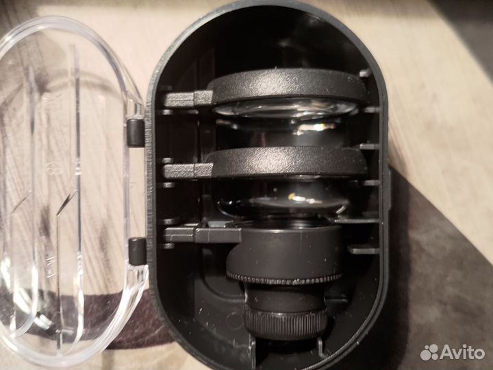 Лупа налобная бинокулярная светодиодная