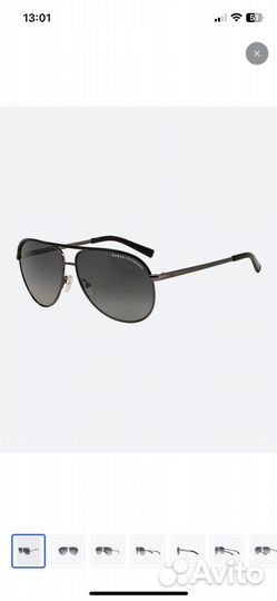 Очки солнцезащитные Armani Exchange