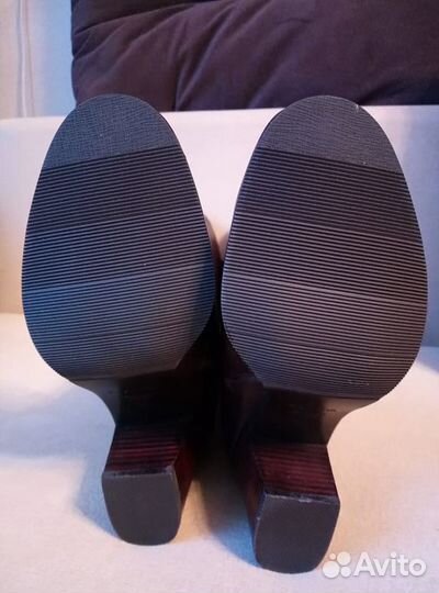 Зимние сапоги новые натуральный мех