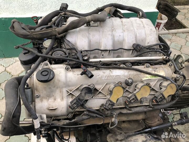 Двигатель AMG m156 w164 ml63 mercedes по запчастям