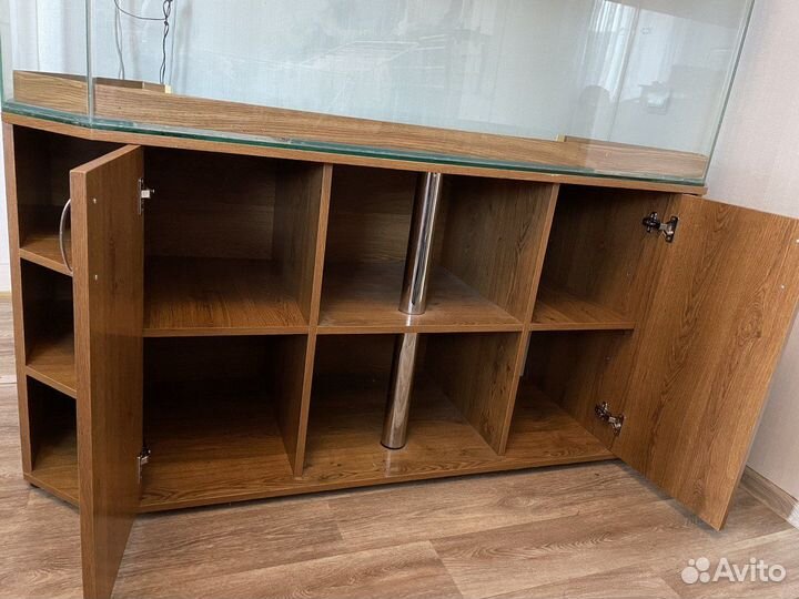 Аквариум террариум на 500 литров с тумбой