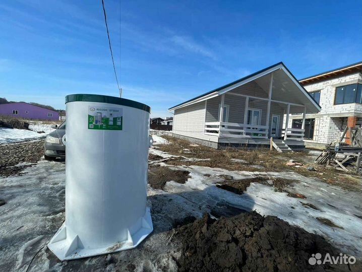 Монтаж септика под ключ. Установка 1 день