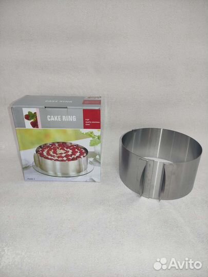 Формы для салатов круг разъемный и сердца новые