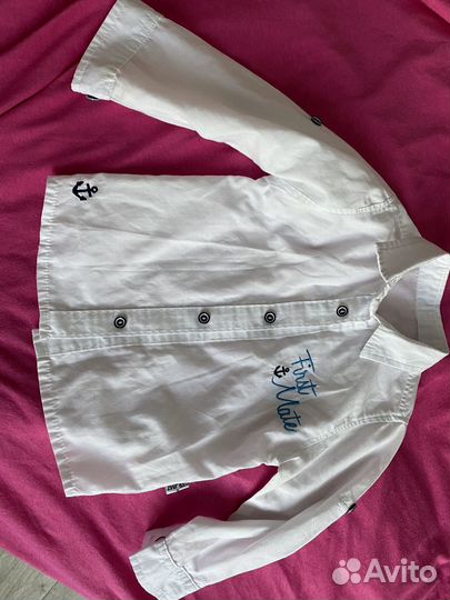 Рубашка на мальчика 92 98