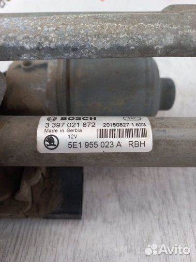 Трапеция дворников передняя Skoda Octavia A7 1.6