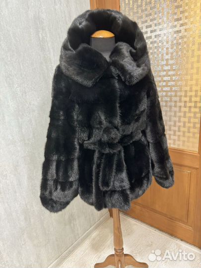 Шуба норковая летучая мышь 46/48/50