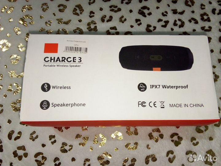 Портативная колонка jbl charge 3