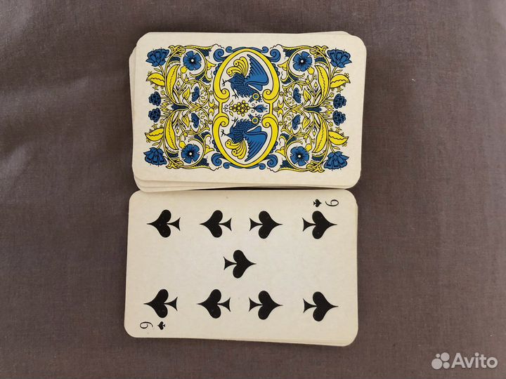 Игральные карты СССР 1992 новые