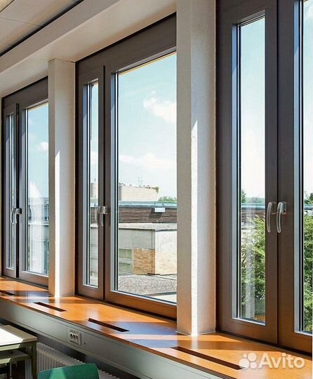 Алюминиевые окна раздвижные системы