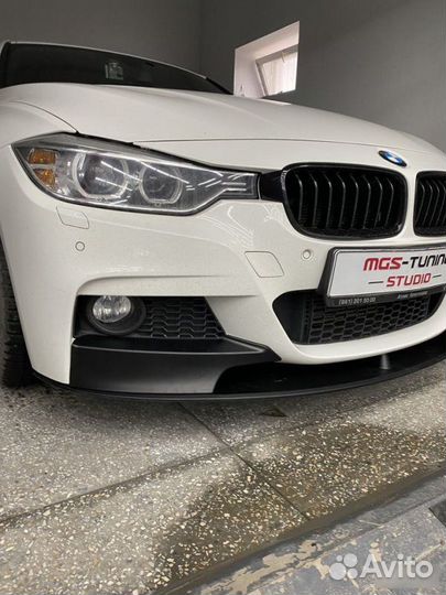 Бампер M-Tech BMW 3er F30+ Губа Performance