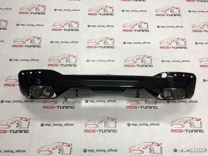 Диффузор BMW G30 M-Performance + Akrapovic new