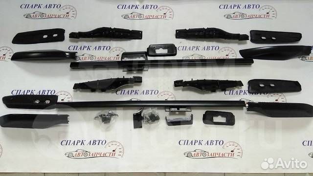 Рейлинги Toyota Land cruiser Prado 150 черные, сер