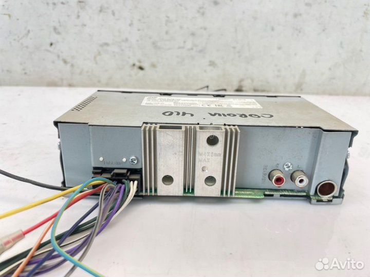 Магнитола JVC Toyota Corolla ZRE151L 1zrfe 2006