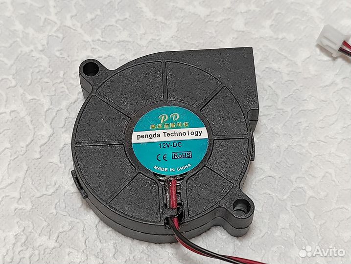 Вентилятор радиальный 12V-DC (улитка)