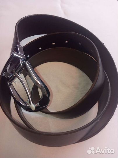 Мужской кожаный ремень ручной работы