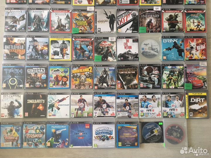 Игры PlayStation 3 PS3 Игры PS3 диски пс3 PS3