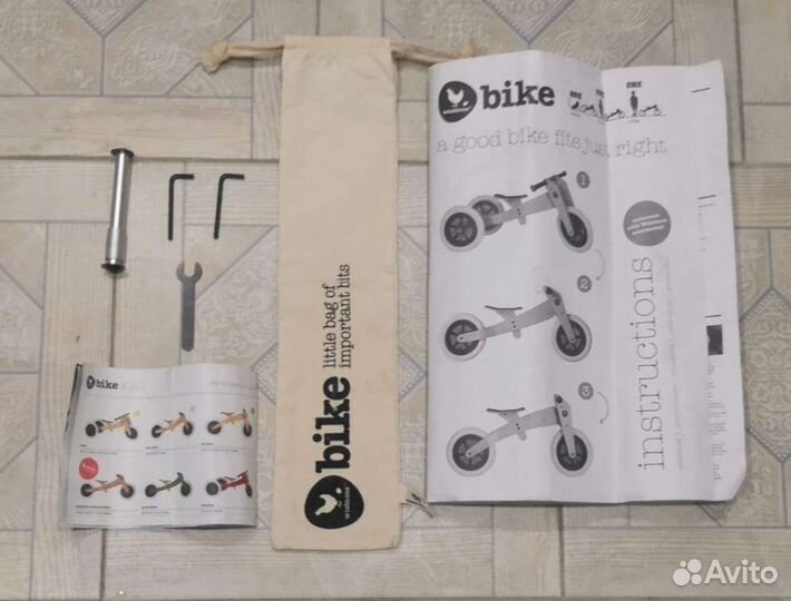 Беговел Wishbone Bike 2 в 1