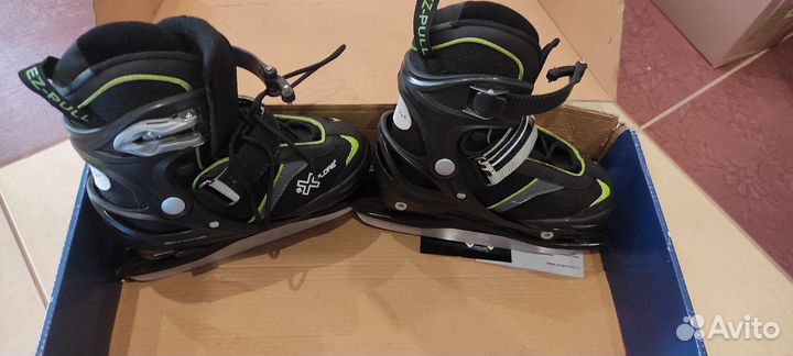 Коньки детские раздвижные 30 33