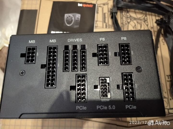 Be quiet pure power 12 M1000W ATX3.0 3 года гарант