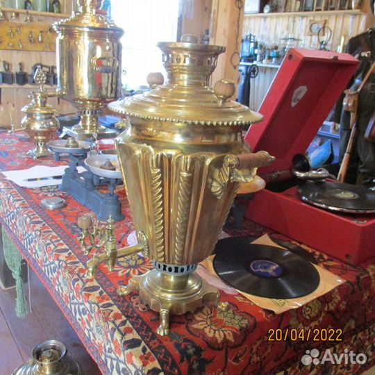 Самовар рюмка наследников Шапошникова