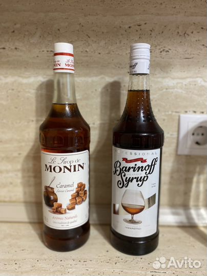 Сироп Monin и Barinoff