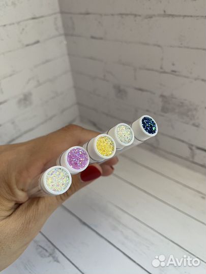 Щетка для ресниц в колбе тубе/наращивание ресниц