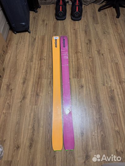 Горные лыжи фрирайд Elan 180 с креплениями Tyrolia