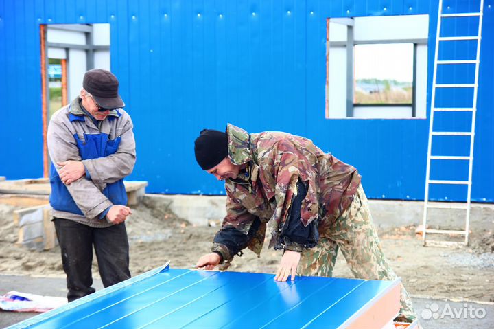 Сэндвич-панели с завода