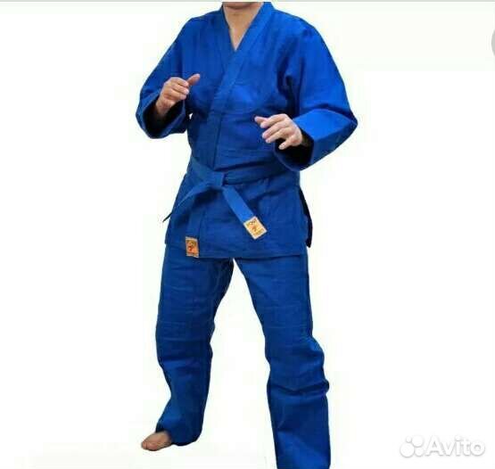 Дзюдоги, кимоно Лицензия Green Hill 6,5/195