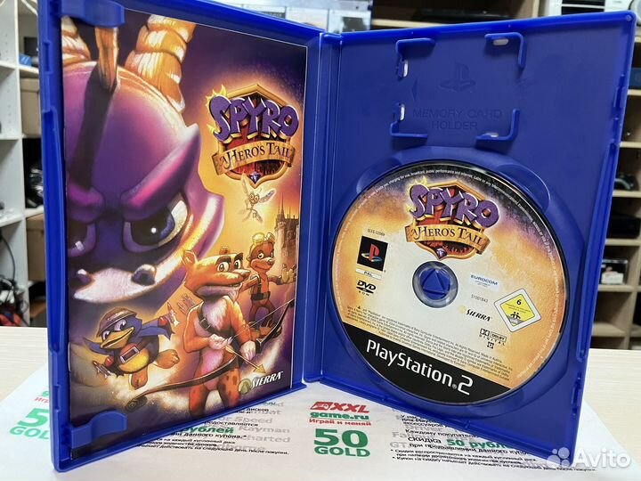 Игра Spyro A Heroes Tail PS2