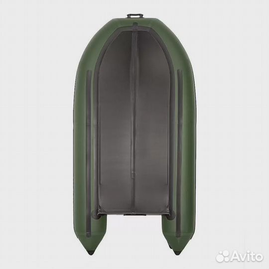 Лодка моторная Пилот 300 жс килевая, зеленый