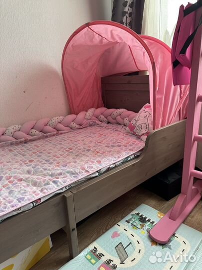Детская кровать IKEA раздвижная