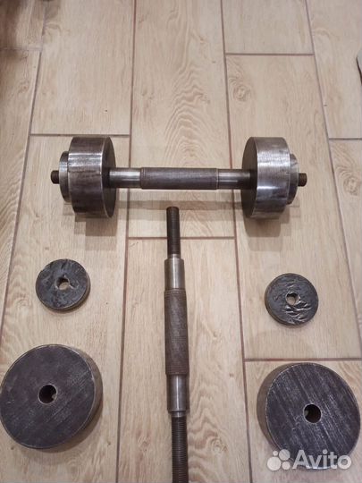 Гантели разборные бу