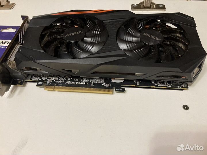Видеокарта rx 570 4gb Aorus