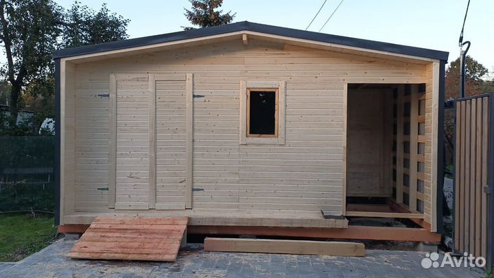 Дачный домик в стиле Барн хаус 5/2.5