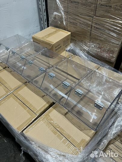 Диспенсеры из акрила для хранения супучих продукто