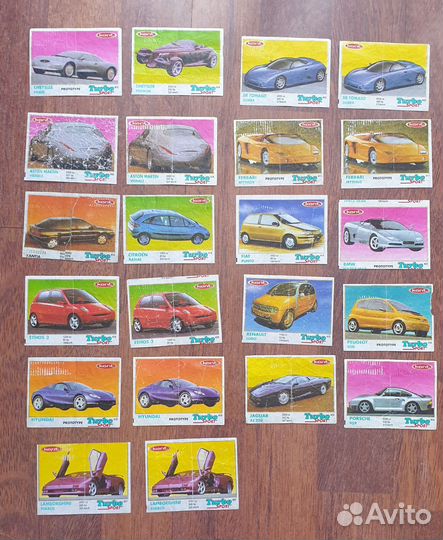 Вкладыш от жвачек